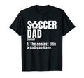 Coach Dad Soccer Team Sport Player T-Shirt - Fun Novelty Design for Adults - T-Shirt, Sweatshirt, Hoodie
