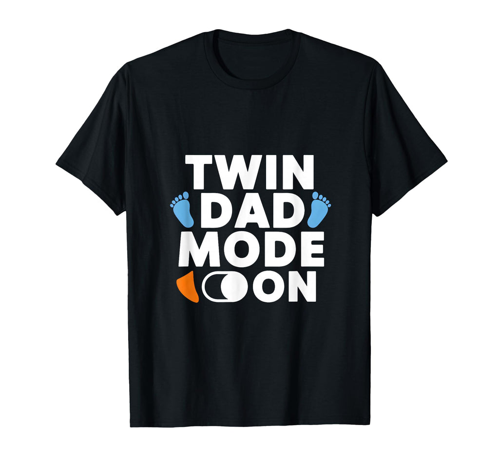Twin Dad Mode Father T-Shirt - Trendy Graphic Unisex - T-Shirt, Sweatshirt, Hoodie