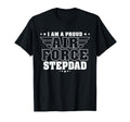 Proud Air Force Stepdad Patriotic T-Shirt - Custom Art Print for Adults - T-Shirt, Sweatshirt, Hoodie