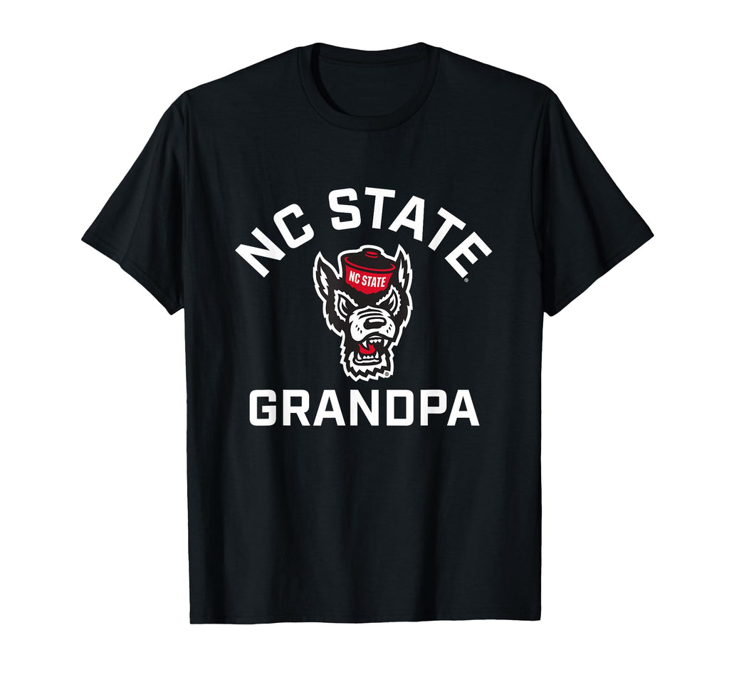 Nc State Wolfpack Arched Grandpa T-Shirt - Unique Graphic Unisex - T-Shirt, Sweatshirt, Hoodie