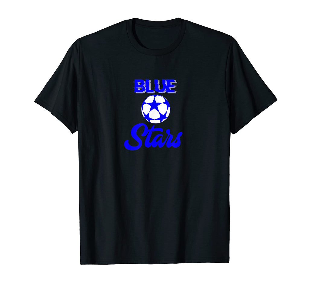 Blue Stars Soccer T-Shirt - Streetwear Style Unisex - T-Shirt, Sweatshirt, Hoodie