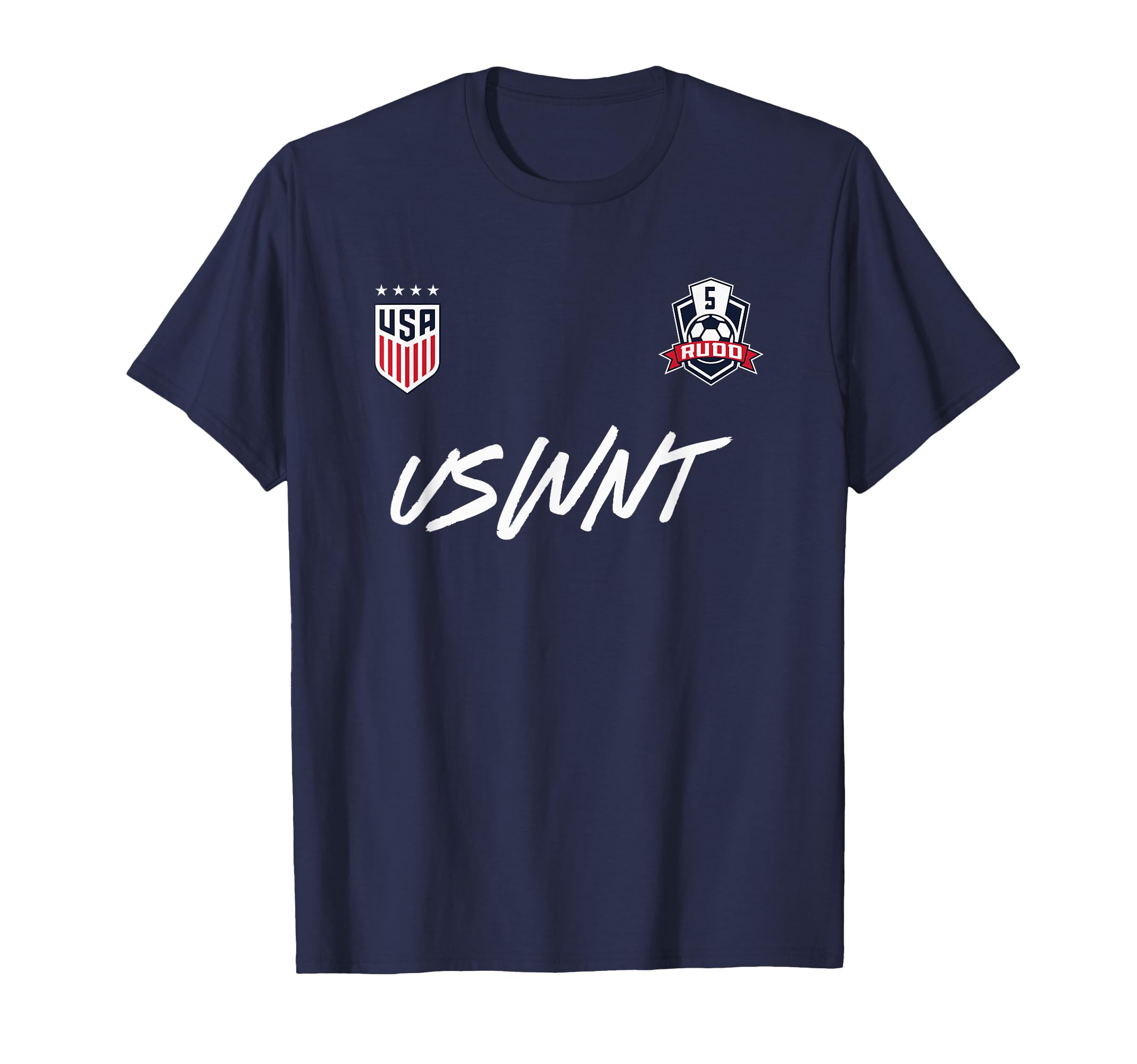 Tara Rudd 5 Navy Uswnt Officially T-Shirt - Graphic Print for Adults - T-Shirt, Sweatshirt, Hoodie