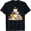 Cat Cute Cats Anime Kawaii - Adult & Kids T-Shirts, Sweatshirts & Hoodies apparel design preview 1