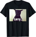 Evil Larry Meme Cat Cursed Memes Brainrot - Adult & Kids T-Shirts, Sweatshirts & Hoodies apparel design preview 1
