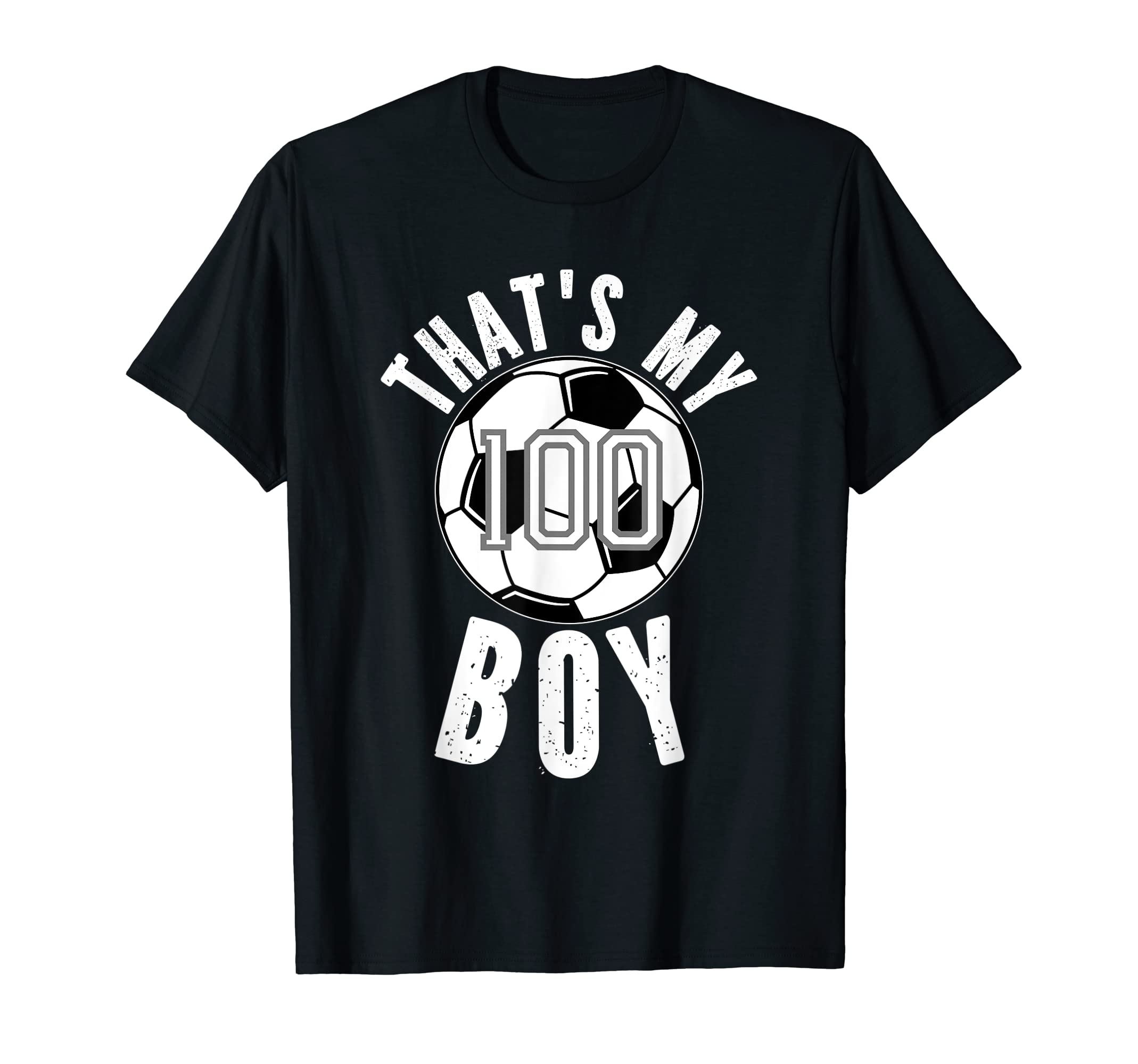 Thats My Jersey Number 100 Soccer T-Shirt - Casual Everyday Wear Men Women - T-Shirt, Sweatshirt, Hoodie