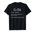 G Pa Definition Fathers Day Funny T-Shirt - Graphic Print Unisex - T-Shirt, Sweatshirt, Hoodie