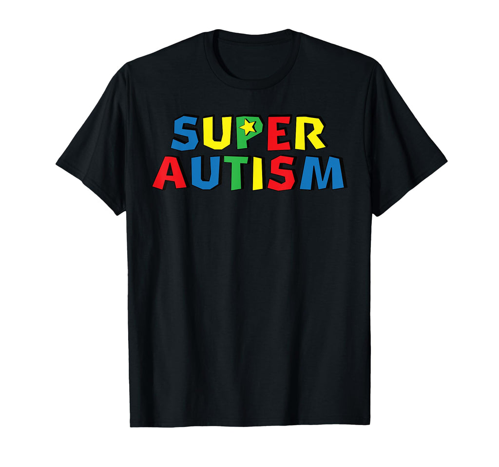 Super Autism Hero Video Game Awareness T-Shirt - Trendy Graphic for Adults - T-Shirt, Sweatshirt, Hoodie