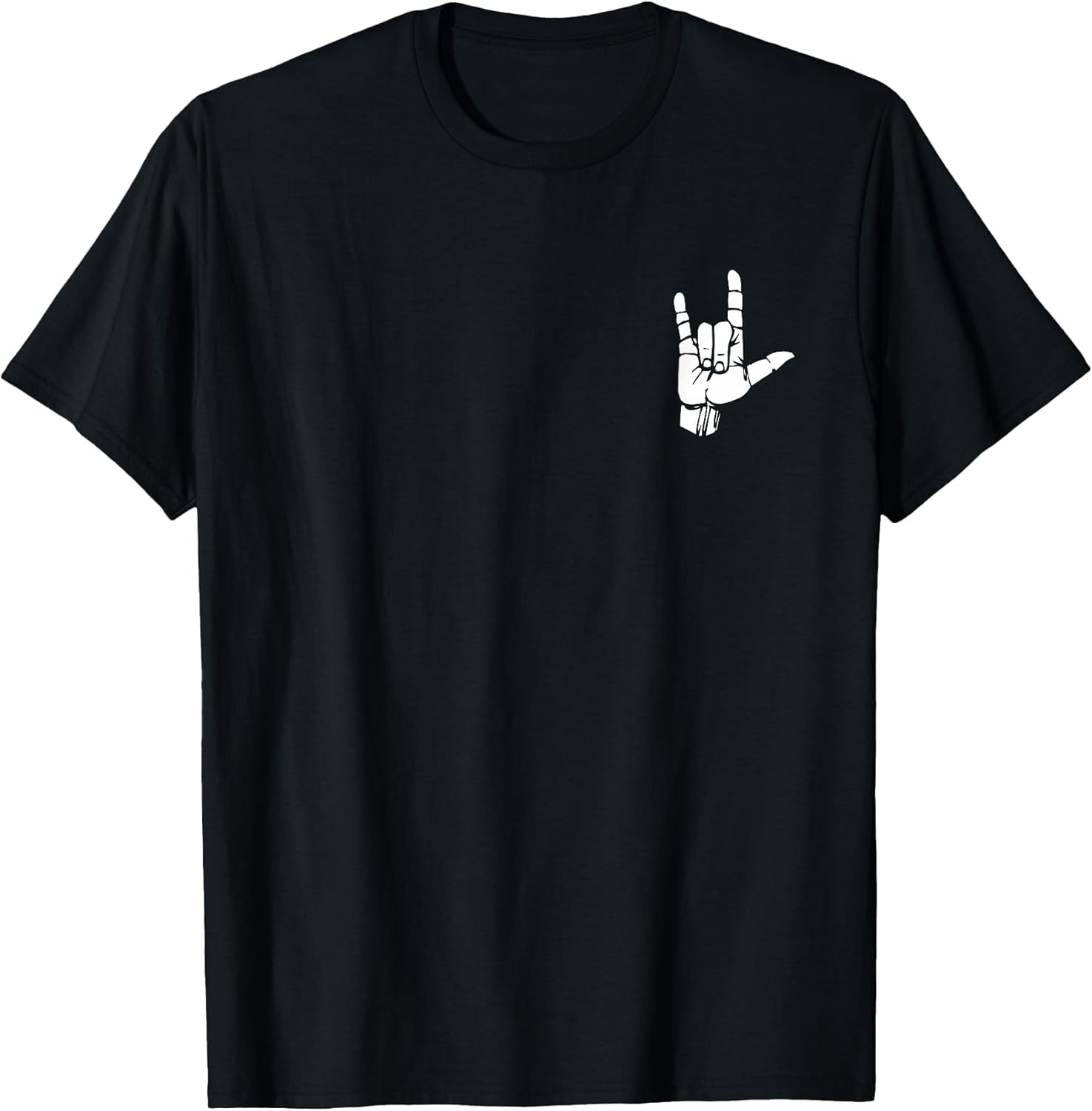 ASL I Love You Gift American Sign Language - Adult & Kids T-Shirts, Sweatshirts & Hoodies apparel design preview 1