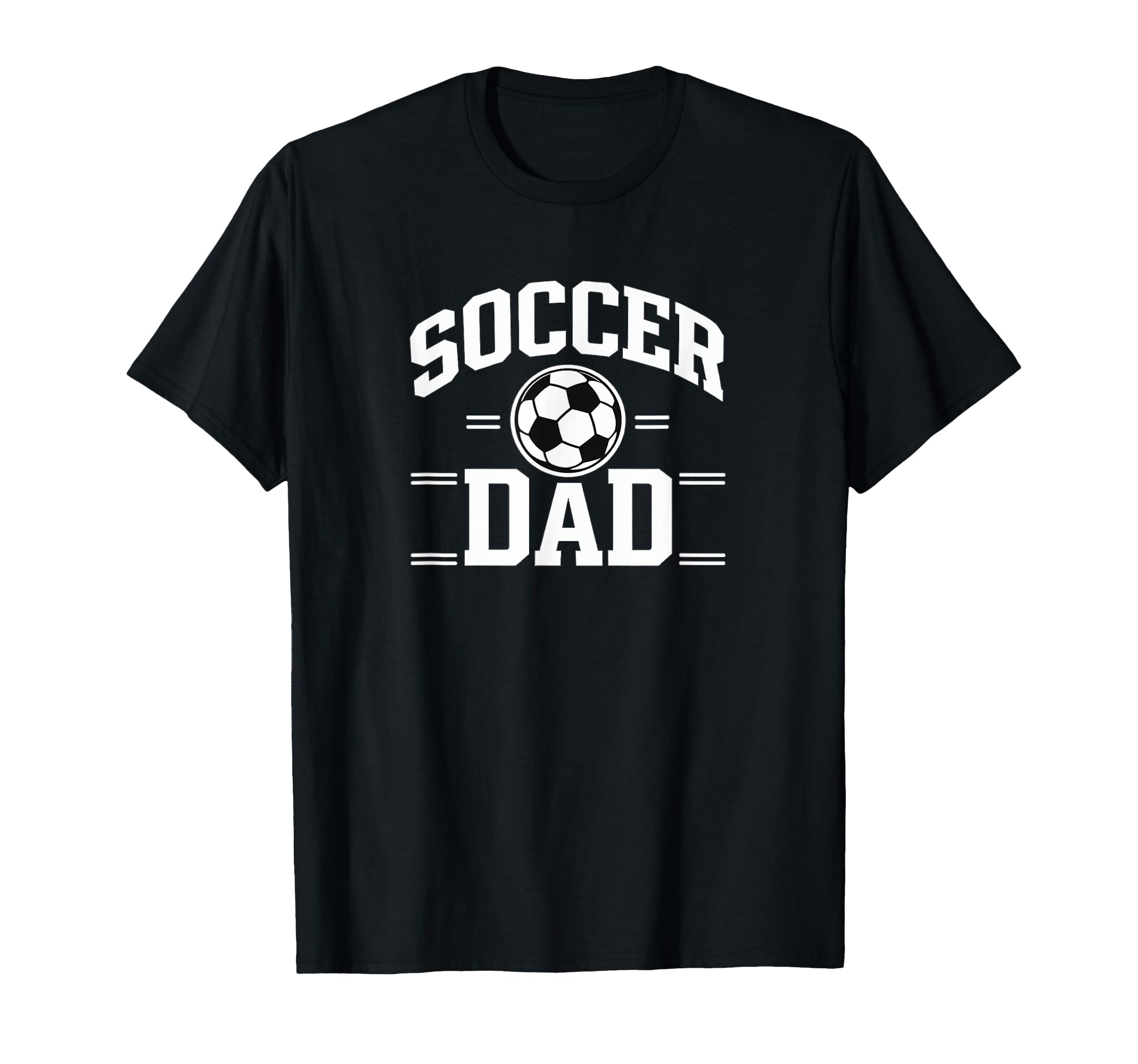 Soccer Dad White Sports Dad Game Day T-Shirt - Aesthetic Graphic for Adults - T-Shirt, Sweatshirt, Hoodie
