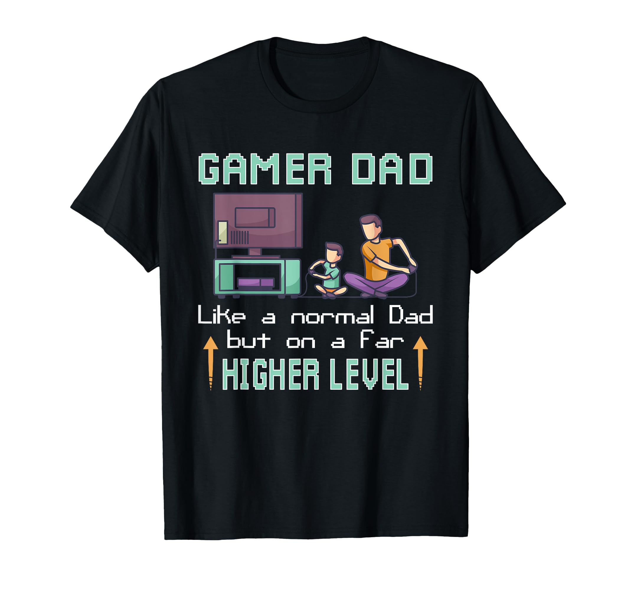 Father And Son Gaming Video Games T-Shirt - Aesthetic Graphic Unisex - T-Shirt, Sweatshirt, Hoodie