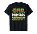 Dad Birthday Birthday Party Gamer Pixel T-Shirt - Unique Graphic Unisex - T-Shirt, Sweatshirt, Hoodie