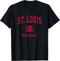 St Louis Vintage Baseball Throwback Retro Design - Adult & Kids T-Shirts, Sweatshirts & Hoodies apparel design preview 1
