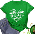 Happy St Patrick's Day Cotton for Women Clover - Adult & Kids T-Shirts, Sweatshirts & Hoodies apparel design preview 1