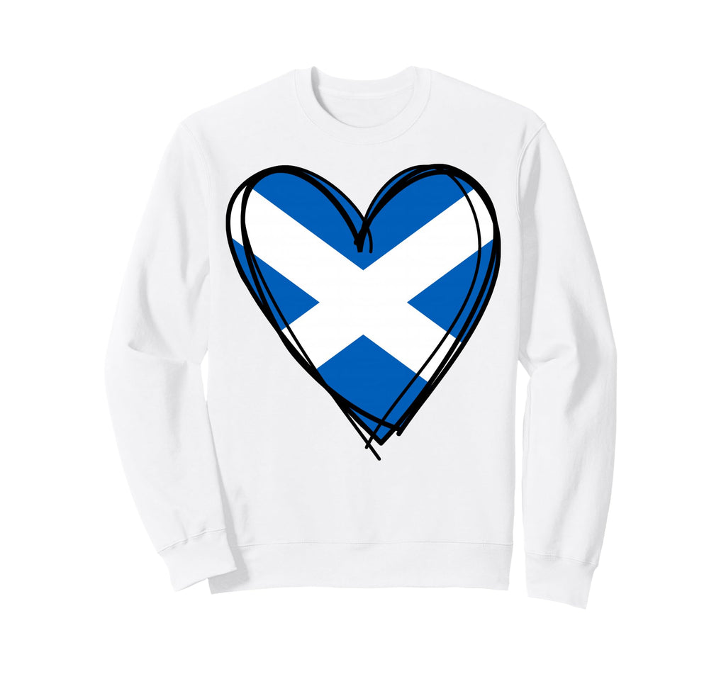 Proud Scottish Sis Aunt Dad Mom Sweatshirt - Minimalist Print for Adults - T-Shirt, Sweatshirt, Hoodie