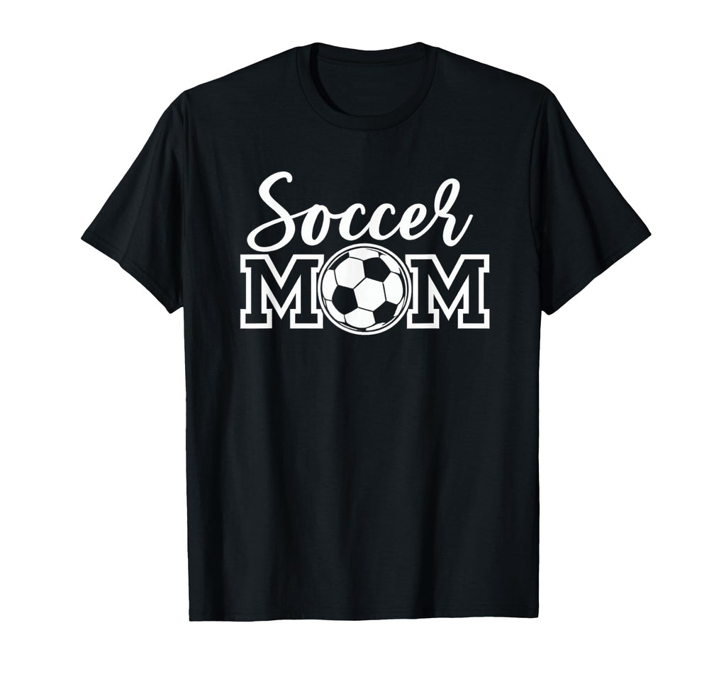 Soccer Mom White Sports Mom Game Day T-Shirt - Trendy Graphic Men Women - T-Shirt, Sweatshirt, Hoodie