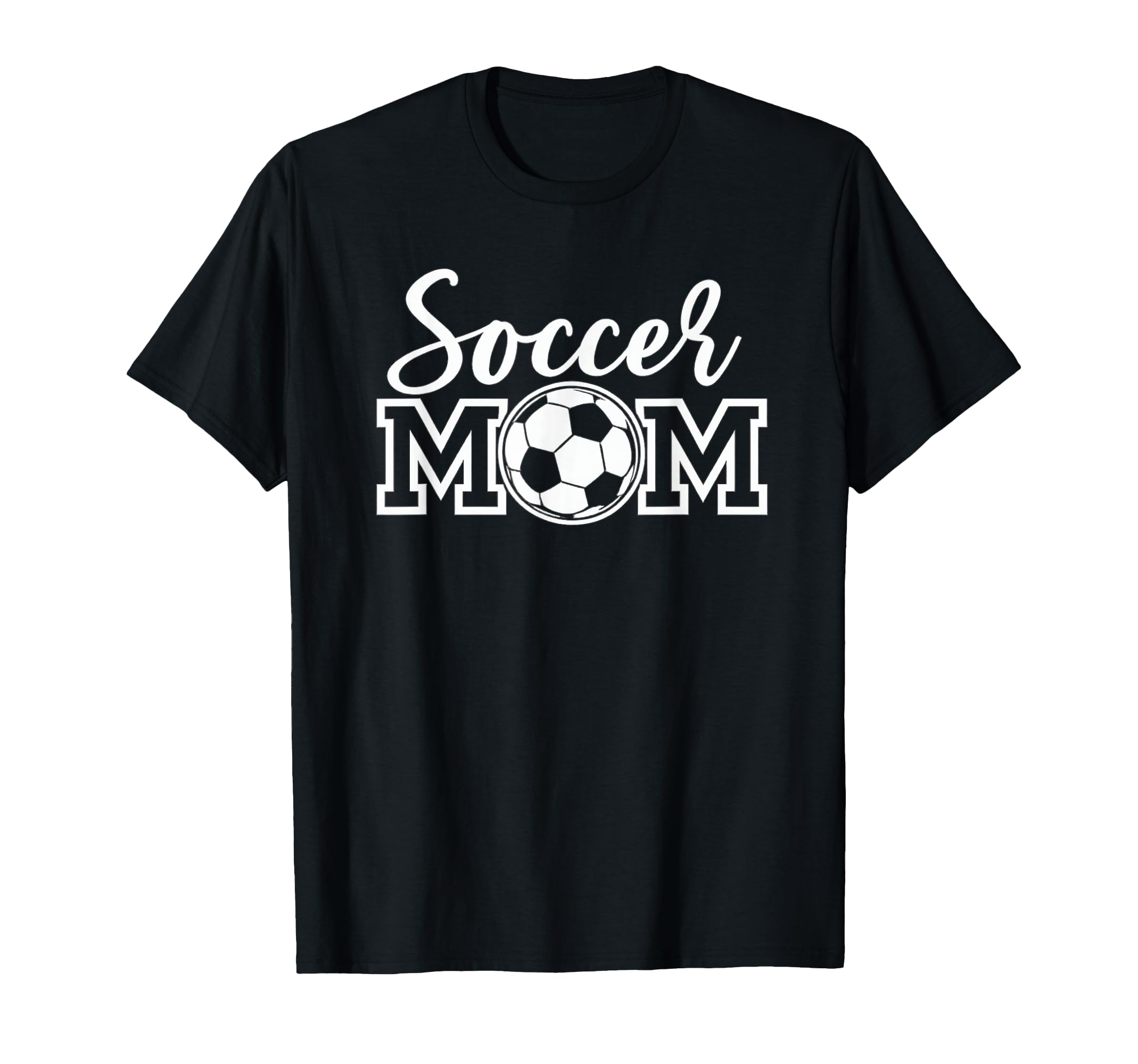 Soccer Mom White Sports Mom Game Day T-Shirt - Trendy Graphic Men Women - T-Shirt, Sweatshirt, Hoodie