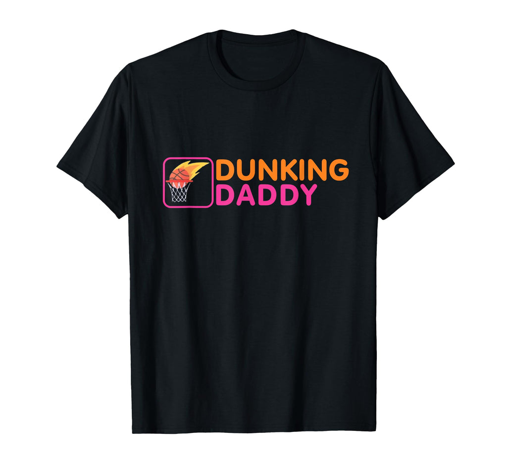 Dunking Daddy Basketball Dad Slam T-Shirt - Streetwear Style Men Women - T-Shirt, Sweatshirt, Hoodie
