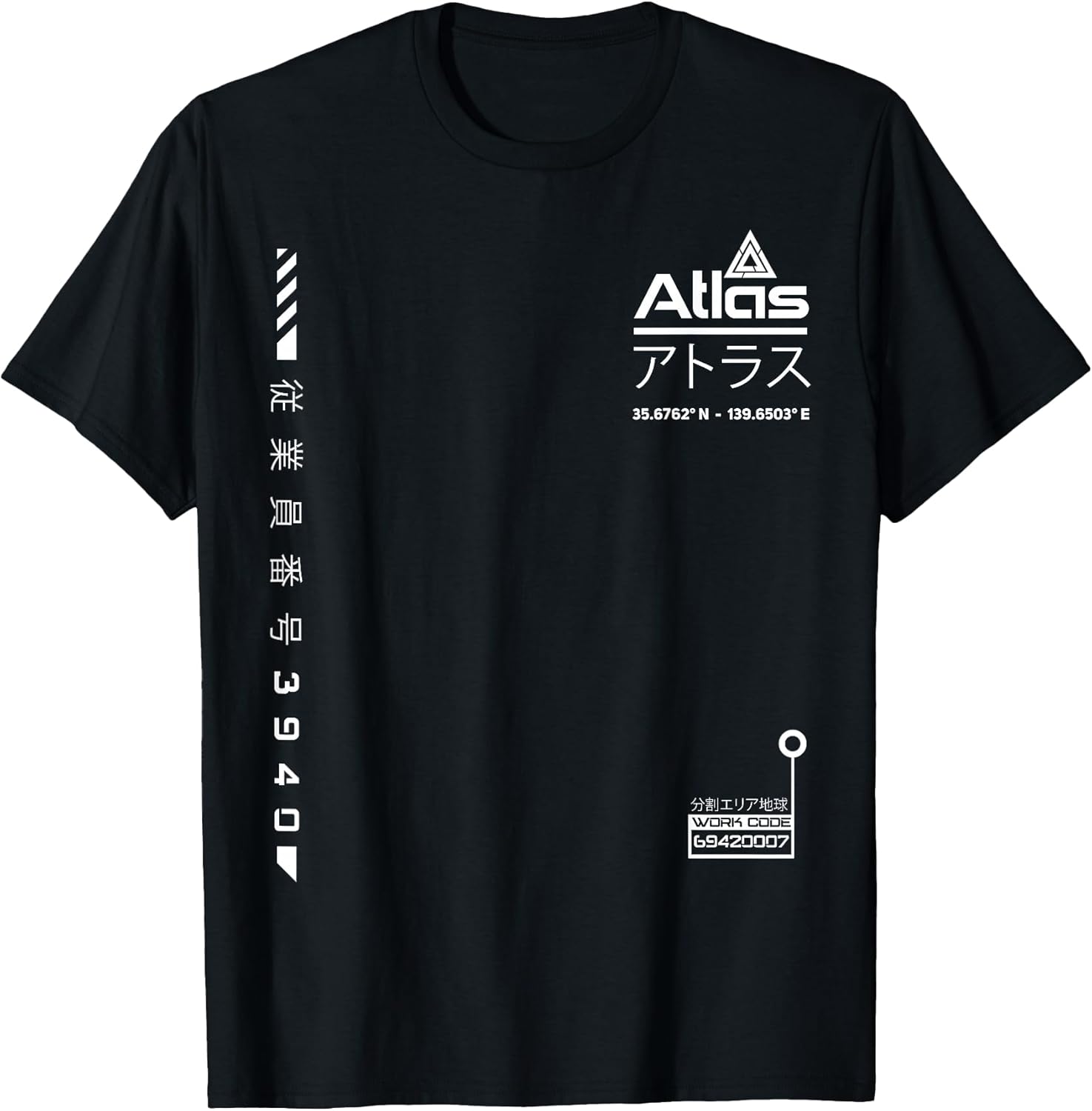 Unisex-Adults, Unisex-Kids Black Techware Goth Ninja - Adult & Kids T-Shirts, Sweatshirts & Hoodies apparel design preview 1