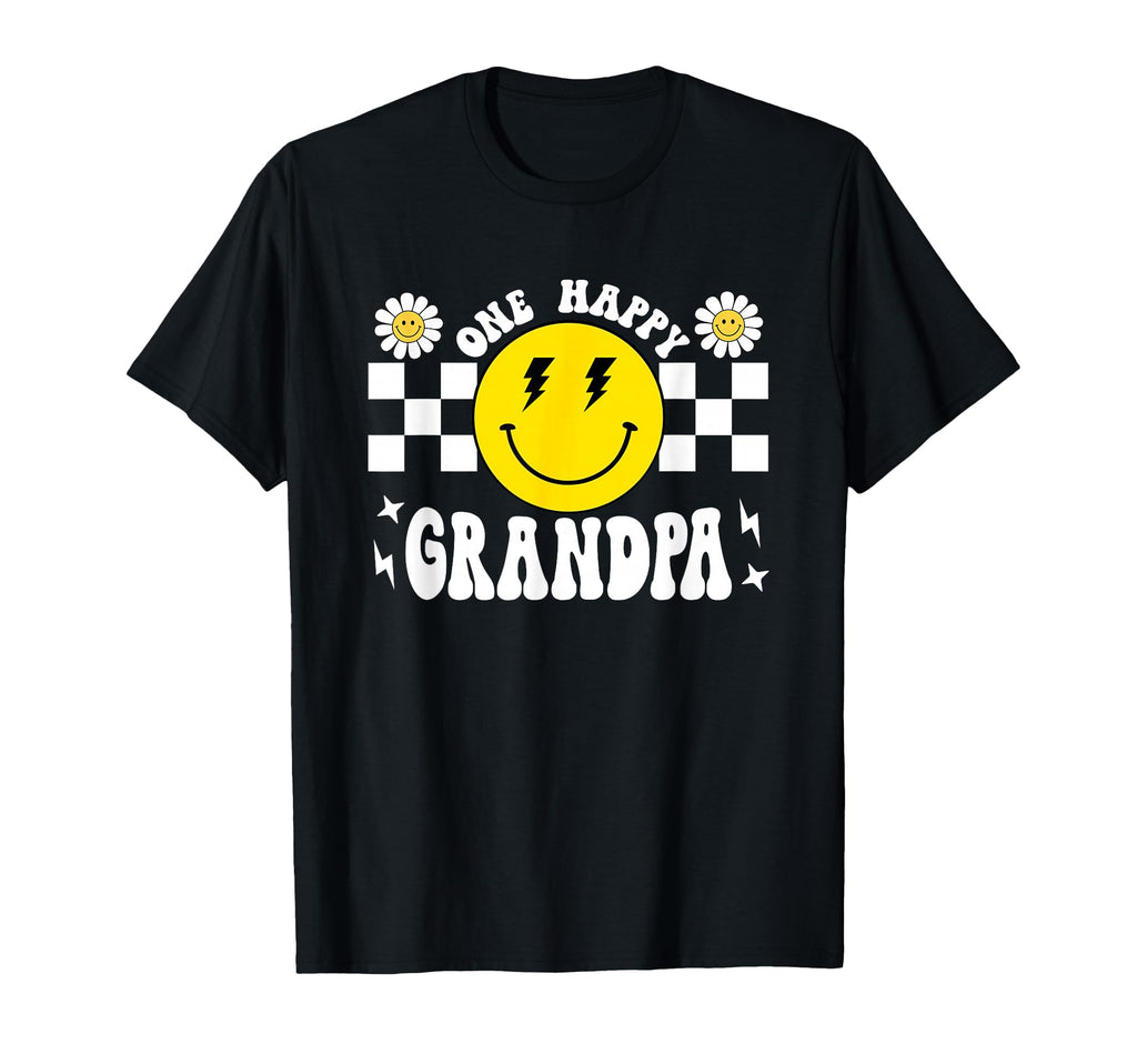 One Happy Dude Grandpa 1St T-Shirt - Casual Everyday Wear Men Women - T-Shirt, Sweatshirt, Hoodie