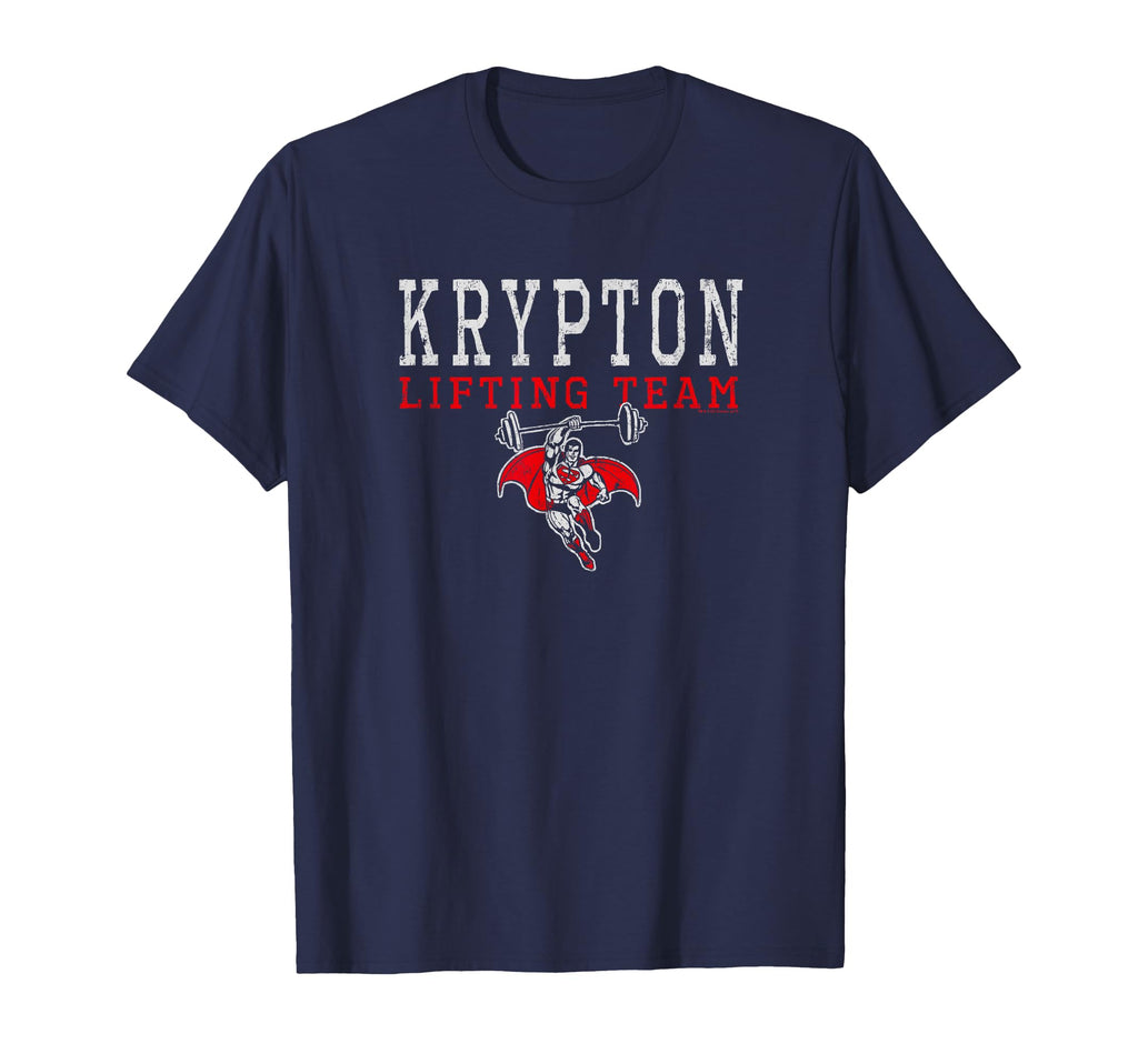 Superman Krypton Lifting Team T-Shirt - Trendy Graphic Unisex - T-Shirt, Sweatshirt, Hoodie