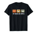 Funny Drummer Dad Music Lover My T-Shirt - Novelty Apparel for Adults - T-Shirt, Sweatshirt, Hoodie