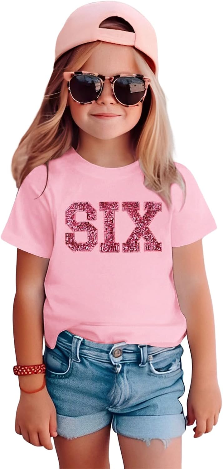 Birthday Girl 6th 7th 8th 9th Girls Kids Bday Party - Adult & Kids T-Shirts, Sweatshirts & Hoodies apparel design preview 1