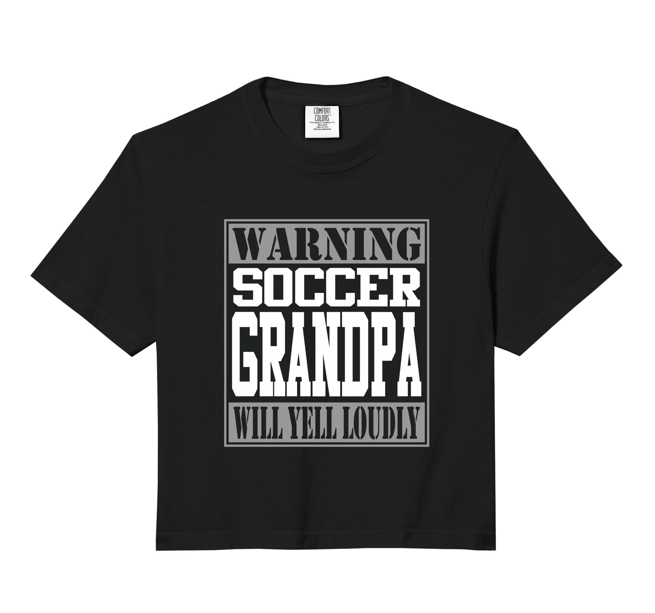 Soccer Grandpa Warning Loud Sweatshirt - Fun Novelty Design Men Women - T-Shirt, Sweatshirt, Hoodie