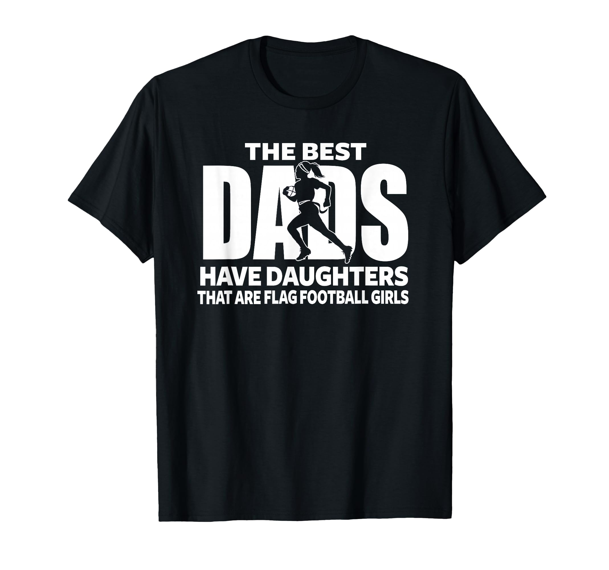 Flag Football Dad Proud Father T-Shirt - Novelty Apparel for Adults - T-Shirt, Sweatshirt, Hoodie