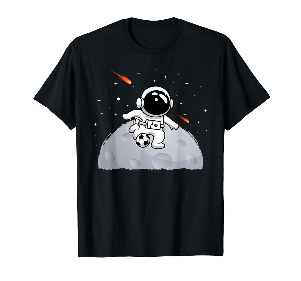 Universe Moon Stars Astronaut T-Shirt - Casual Everyday Wear for Adults - T-Shirt, Sweatshirt, Hoodie
