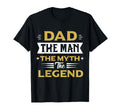 Dad Myth Legend Strong Dad Short T-Shirt - Casual Everyday Wear for Adults - T-Shirt, Sweatshirt, Hoodie