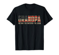 Grandpa Protector Hero Legend Usa T-Shirt - Custom Art Print for Adults - T-Shirt, Sweatshirt, Hoodie
