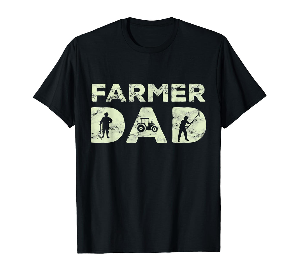 Farmer Dad Farming Enthusiast T-Shirt - Fun Novelty Design for Adults - T-Shirt, Sweatshirt, Hoodie