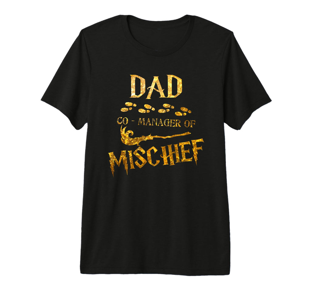 Magical Dad Manager Mischief T-Shirt - Fun Novelty Design for Adults - T-Shirt, Sweatshirt, Hoodie