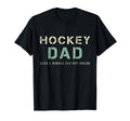 Hockey Dad Like Normal Dad But Cooler T-Shirt - Custom Art Print Men Women - T-Shirt, Sweatshirt, Hoodie