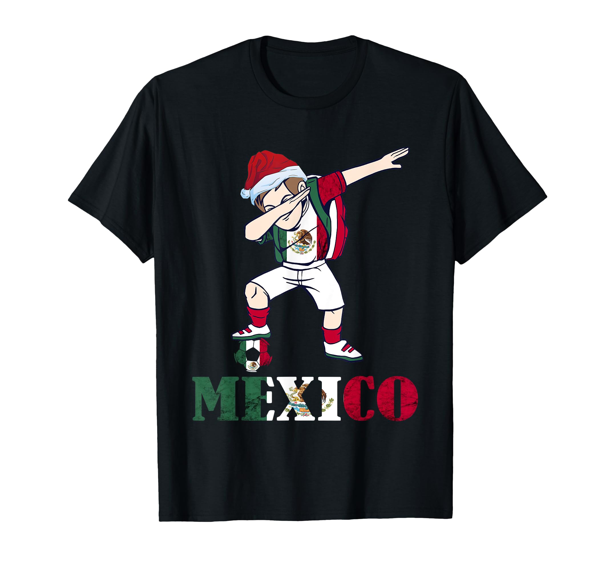 Dabbing Mexico Soccer Mexico Mexican T-Shirt - Fun Novelty Design Unisex - T-Shirt, Sweatshirt, Hoodie