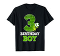 Happy 3Rd Birthday Soccer Lover 3 Yrs T-Shirt - Novelty Apparel Men Women - T-Shirt, Sweatshirt, Hoodie