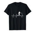Funny Heartbeat Baseball Player Sports T-Shirt - Fun Novelty Design Unisex - T-Shirt, Sweatshirt, Hoodie