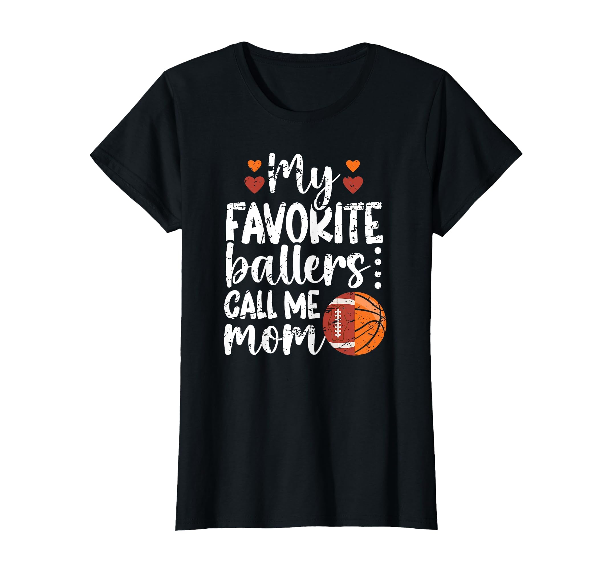 My Favorite Ballers Call Me Mom T-Shirt - Aesthetic Graphic Unisex - T-Shirt, Sweatshirt, Hoodie