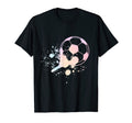 Pastel Soccer Player Soccer T-Shirt - Graphic Print Unisex - T-Shirt, Sweatshirt, Hoodie