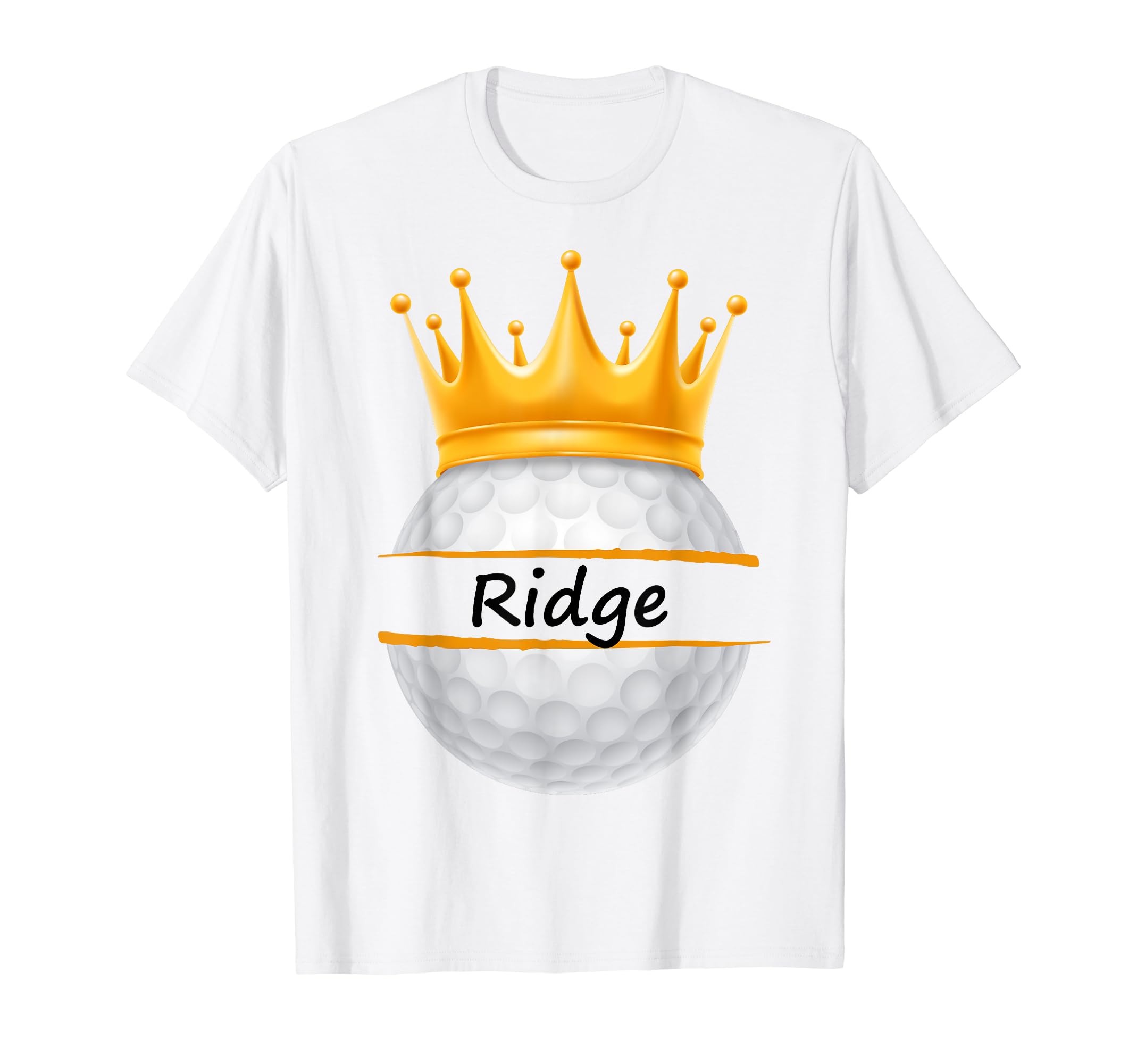 Novelty Golf Personalized Name Ridge T-Shirt - Aesthetic Graphic Men Women - T-Shirt, Sweatshirt, Hoodie