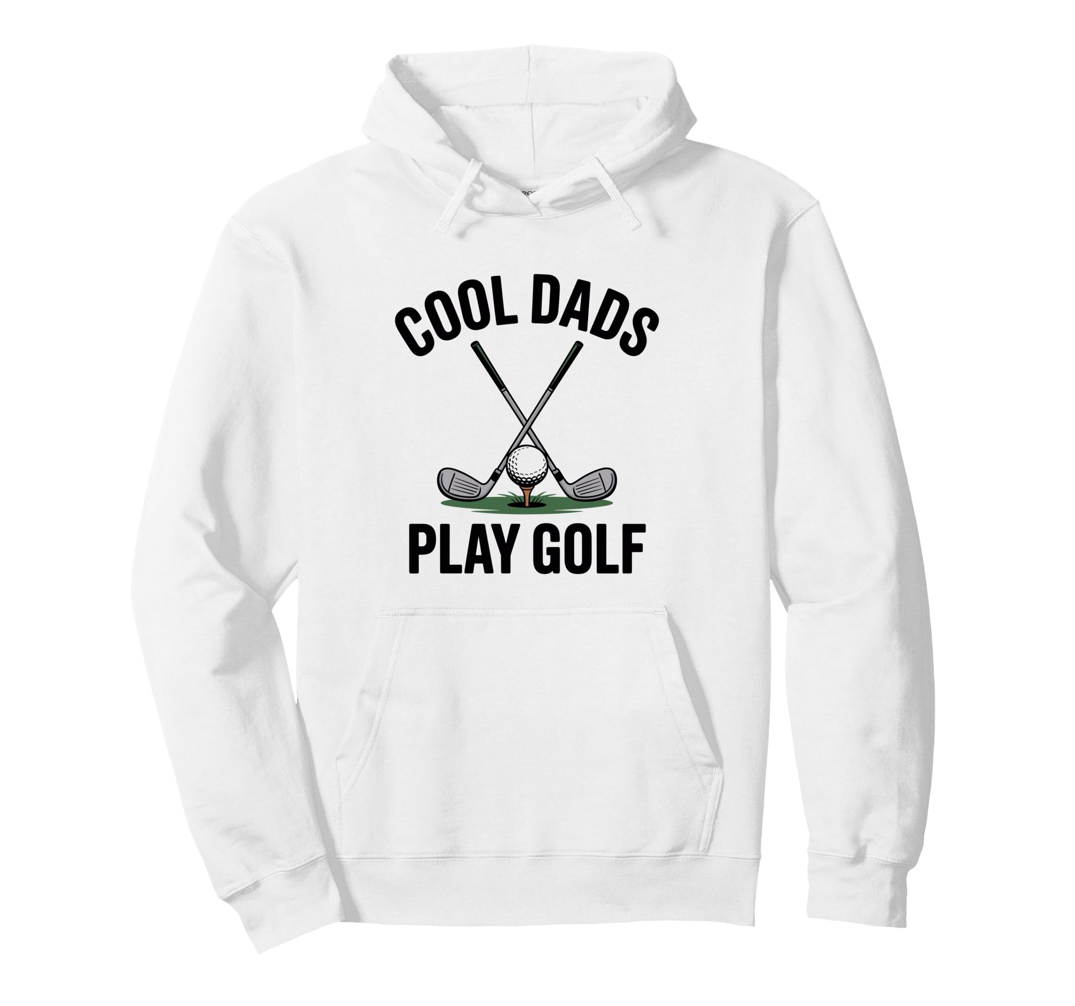 Dads Play Golf Dad Golfing Golfer Hoodie - Custom Art Print Men Women - T-Shirt, Sweatshirt, Hoodie