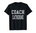 Coach Catherine Custom Football Soccer T-Shirt - Custom Art Print Unisex - T-Shirt, Sweatshirt, Hoodie