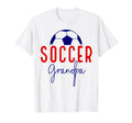 Soccer Grandpa Soccer Grandson T-Shirt - Minimalist Print for Adults - T-Shirt, Sweatshirt, Hoodie