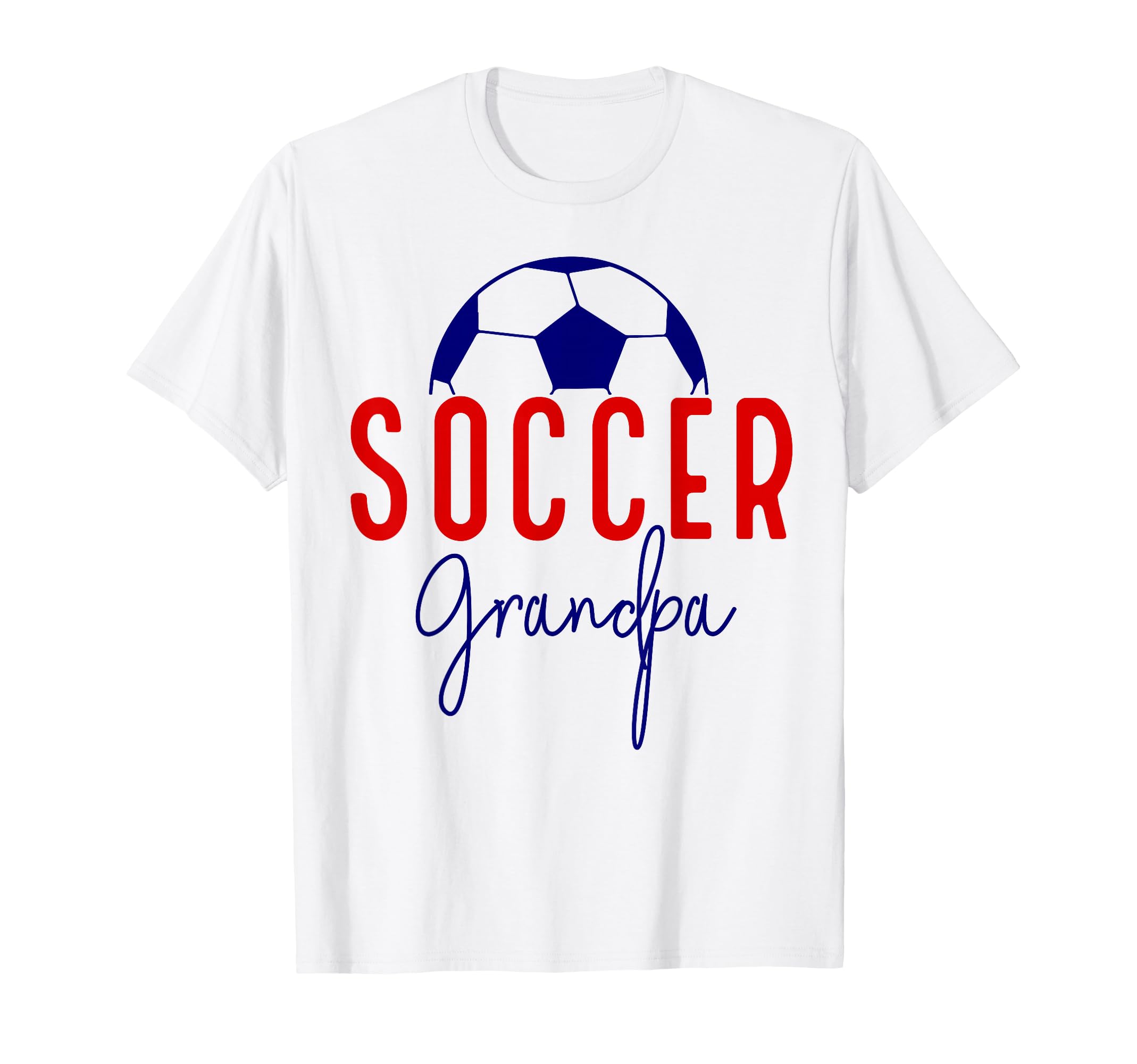 Soccer Grandpa Soccer Grandson T-Shirt - Minimalist Print for Adults - T-Shirt, Sweatshirt, Hoodie
