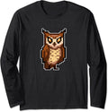 Owl Pixel Art Retro Gaming Style - Adult & Kids T-Shirts, Sweatshirts & Hoodies apparel design preview 1
