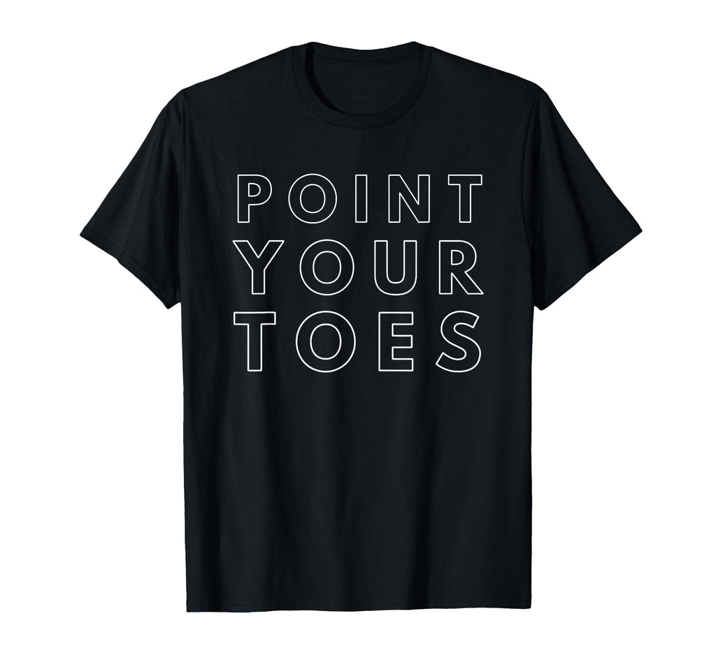 Point Your Toes Gymnastics Team Coach T-Shirt - Graphic Print for Adults - T-Shirt, Sweatshirt, Hoodie