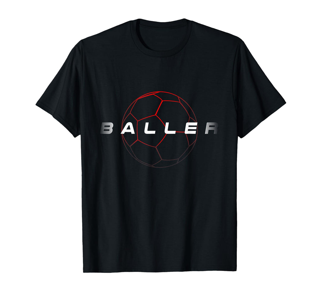 Soccer Ballers Soccer Lovers Sayings T-Shirt - Aesthetic Graphic Men Women - T-Shirt, Sweatshirt, Hoodie