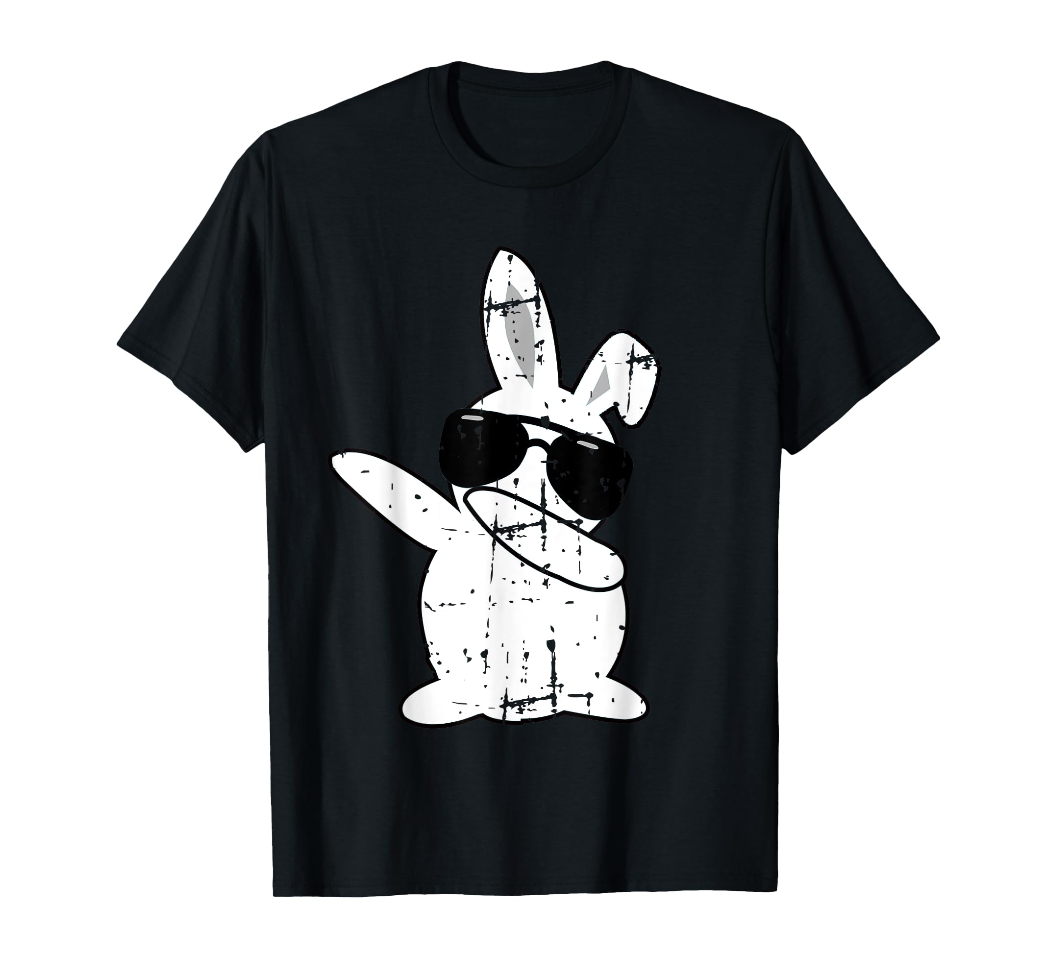 Dabbing Bunny Easter Outfit Dad And T-Shirt - Casual Everyday Wear Unisex - T-Shirt, Sweatshirt, Hoodie