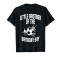 Little Brother Birthday Soccer Team T-Shirt - Trendy Graphic for Adults - T-Shirt, Sweatshirt, Hoodie