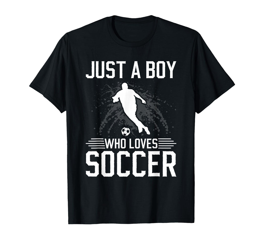 Just Who Loves Soccer T-Shirt - Aesthetic Graphic Unisex - T-Shirt, Sweatshirt, Hoodie